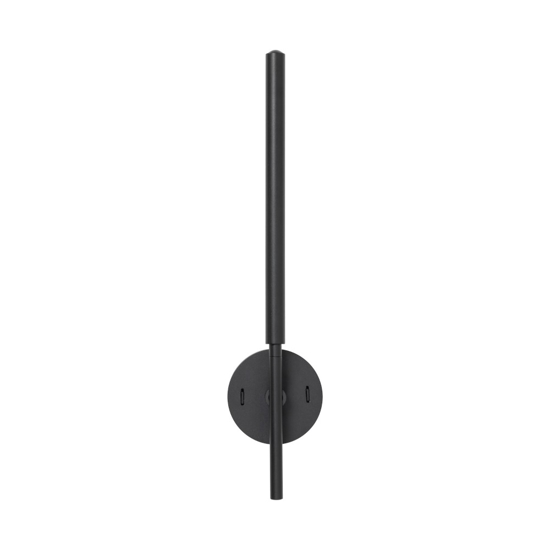 Applique nero per comodino moderna orientabile